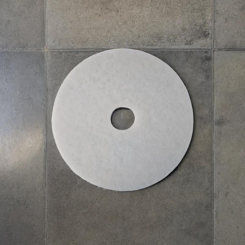 Victoria Bay Burnishing Pad 21 IN White 5/Case