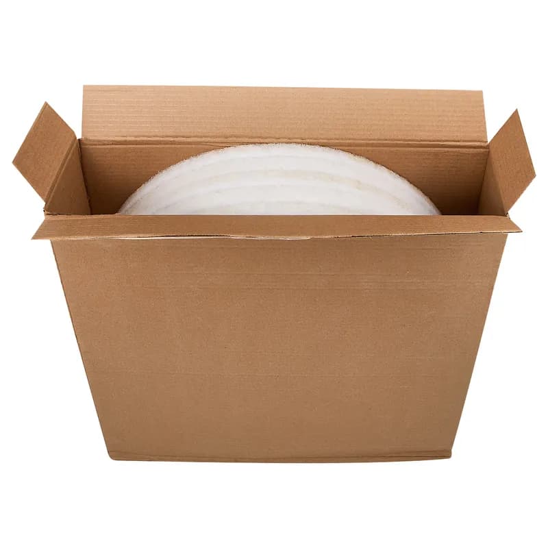 Victoria Bay Polishing Pad 21 IN White 5/Case