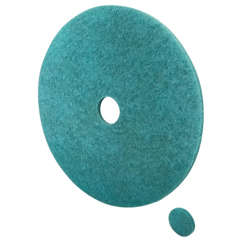 Victoria Bay Burnishing Pad 24 IN Aqua 5/Case