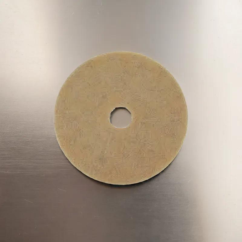 Victoria Bay Burnishing Pad 24 IN Beige 5/Case