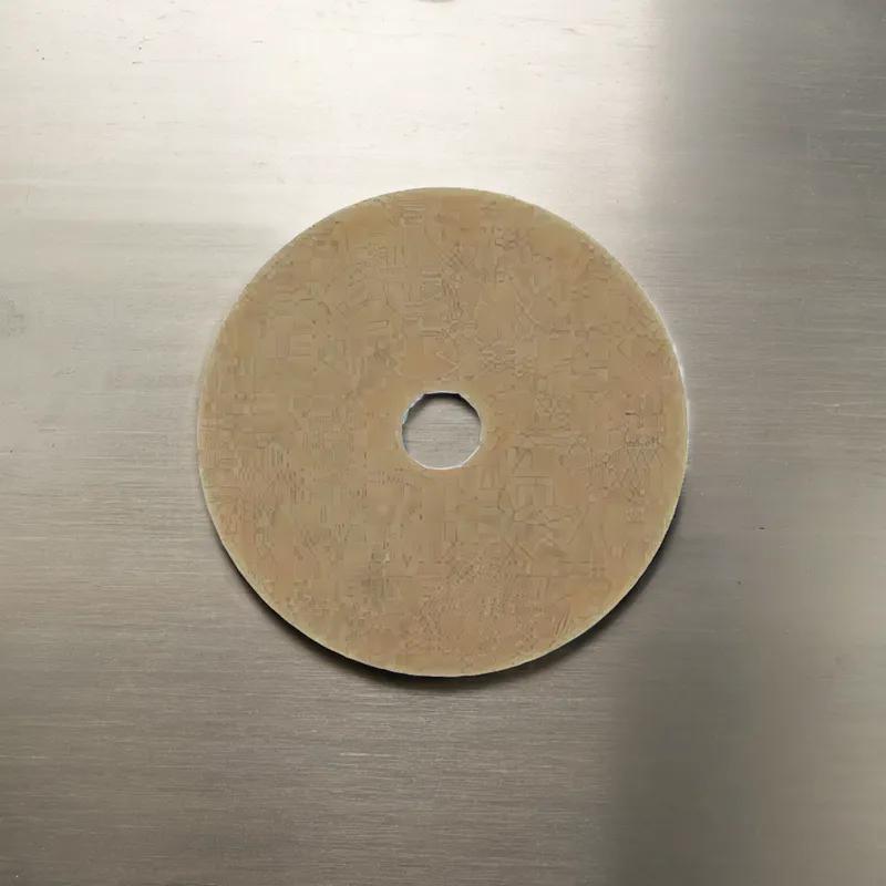 Victoria Bay Burnishing Pad 24 IN Beige 5/Case