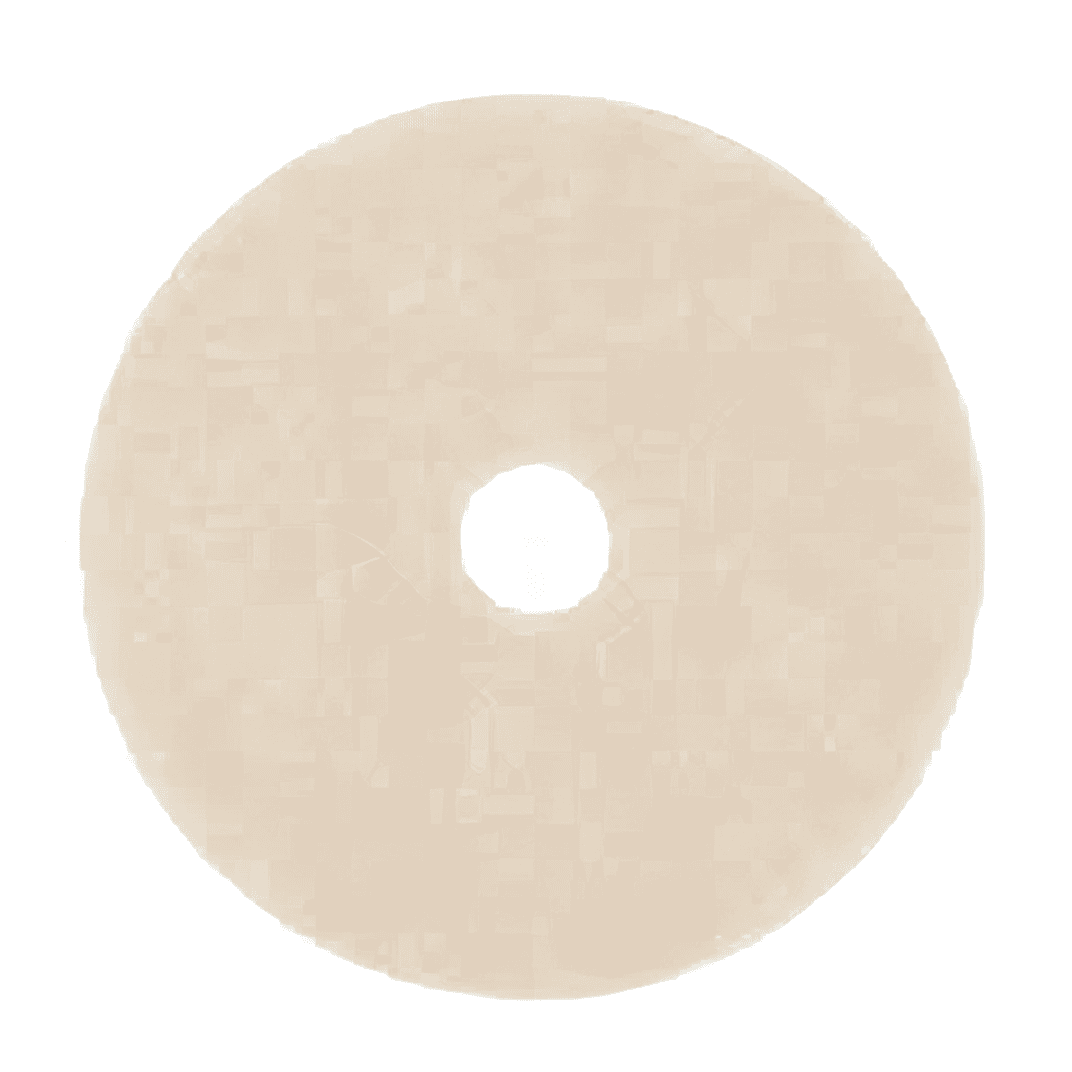 Victoria Bay Burnishing Pad 27 IN White 5/Case