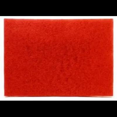 Victoria Bay Buffing Pad 32X14 IN Red 10/Case