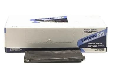 Victoria Bay Can Liner 43X48 IN Gray Plastic 1.7MIL 100/Case
