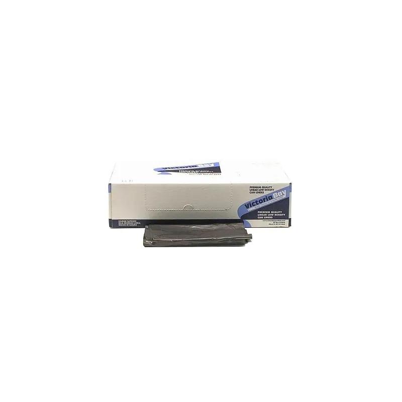 Victoria Bay Can Liner 43X48 IN Gray Plastic 1.7MIL 100/Case