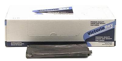 Victoria Bay Can Liner 43X48 IN Gray Plastic 1.7MIL 100/Case