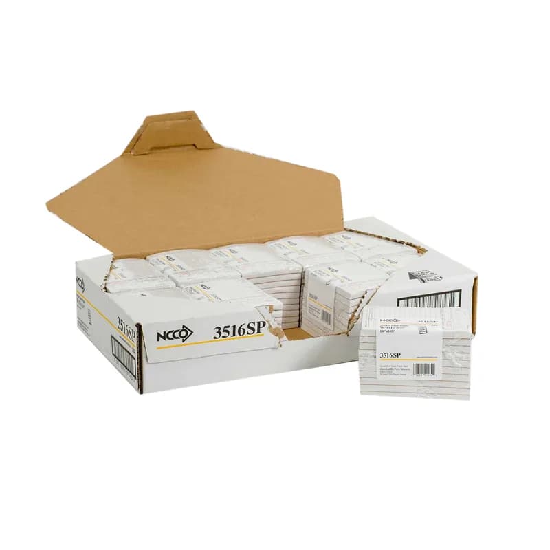 Guest Check 3.5X5.75 IN White 1-Part Small Single Copy Paper 100 Sheets/Pack 100 Packs/Case 10000 Count/Case
