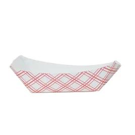 Food Tray 3 LB Paper Red 500/Case