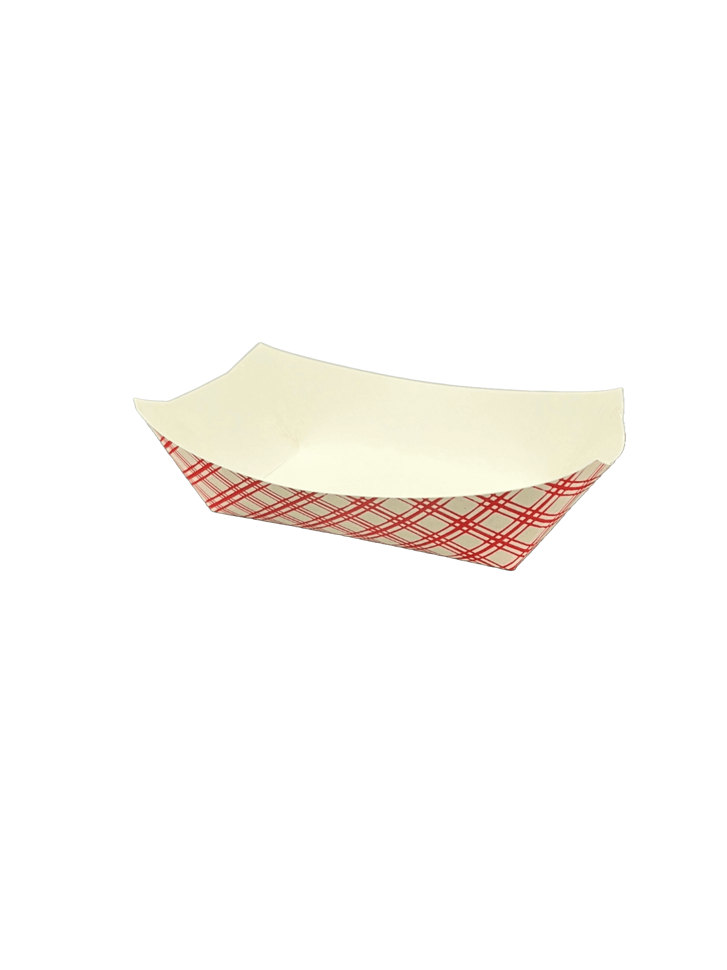 Food Tray 3 LB Paper Red 500/Case