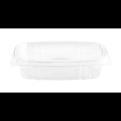 Deli Container Hinged 16 OZ PET Clear Shallow 200/Case