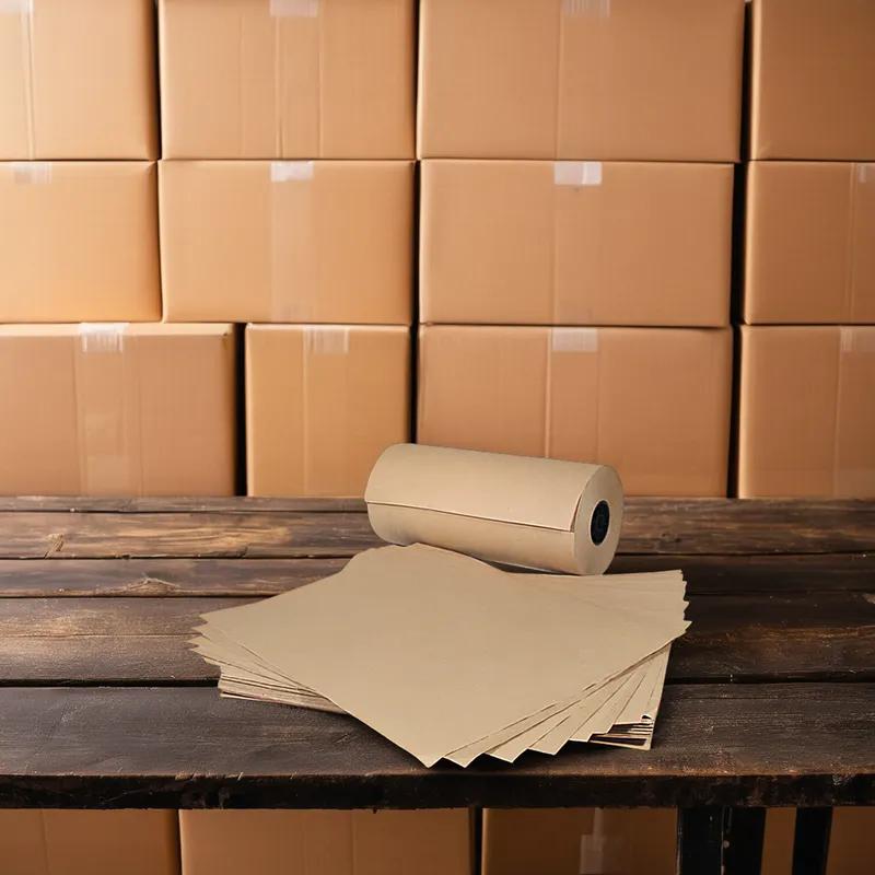 Linerboard Roll 34IN X230FT Kraft Paper 52LB 1/Roll