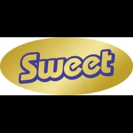 Sweet Deli Label 0.875X1.9 IN Blue Gold Oval 500 Count/Roll 10 Rolls/Case 5000 Count/Case