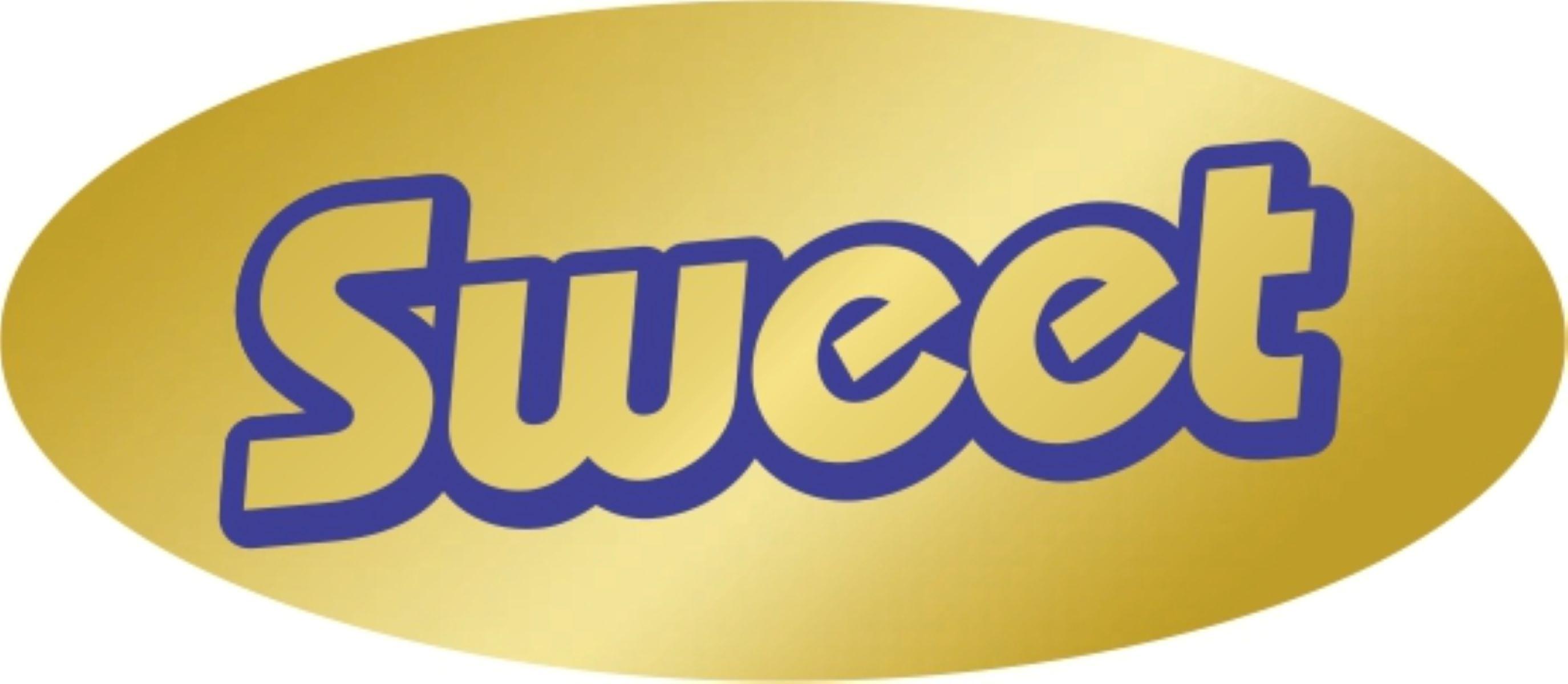 Sweet Deli Label 0.875X1.9 IN Blue Gold Oval 500 Count/Roll 10 Rolls/Case 5000 Count/Case