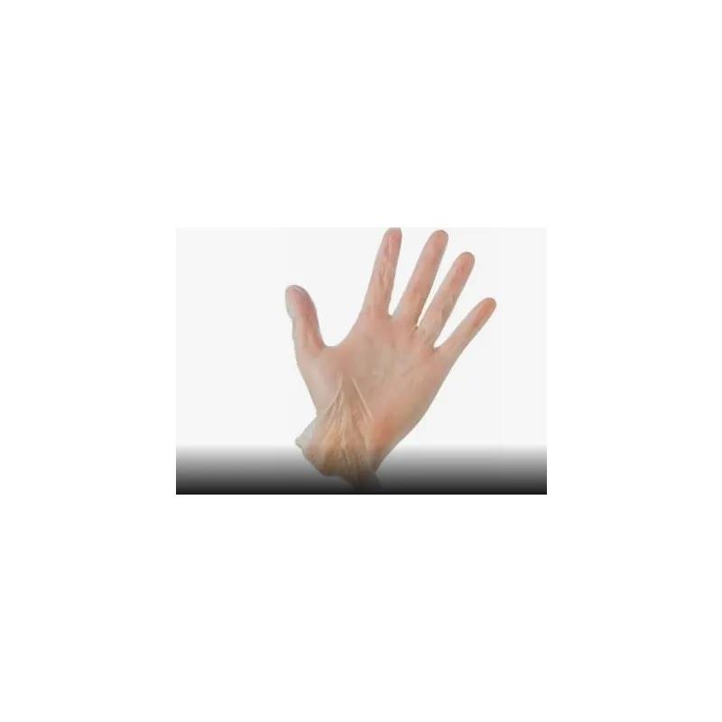Victoria Bay Gloves XL Clear Vinyl Disposable Powder-Free 100 Count/Pack 10 Packs/Case 1000 Count/Case