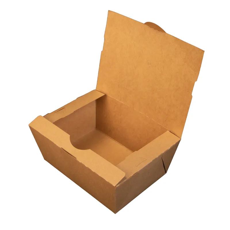 ChampPak #4 Take-Out Box 7.75X5.5X3.5 IN Paper Kraft Rectangle 160/Case