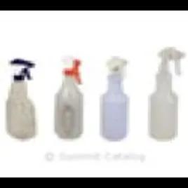 Glass Cleaner Spray Bottle & Trigger Sprayer 33.8 FLOZ Plastic Clear White 4/Pack