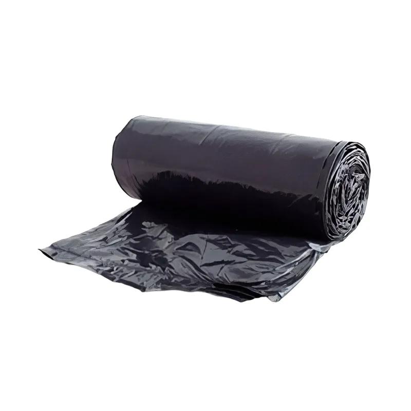 Can Liner 43X47 IN Black 1.3MIL Flat Seal Rodent Repellent 100/Case