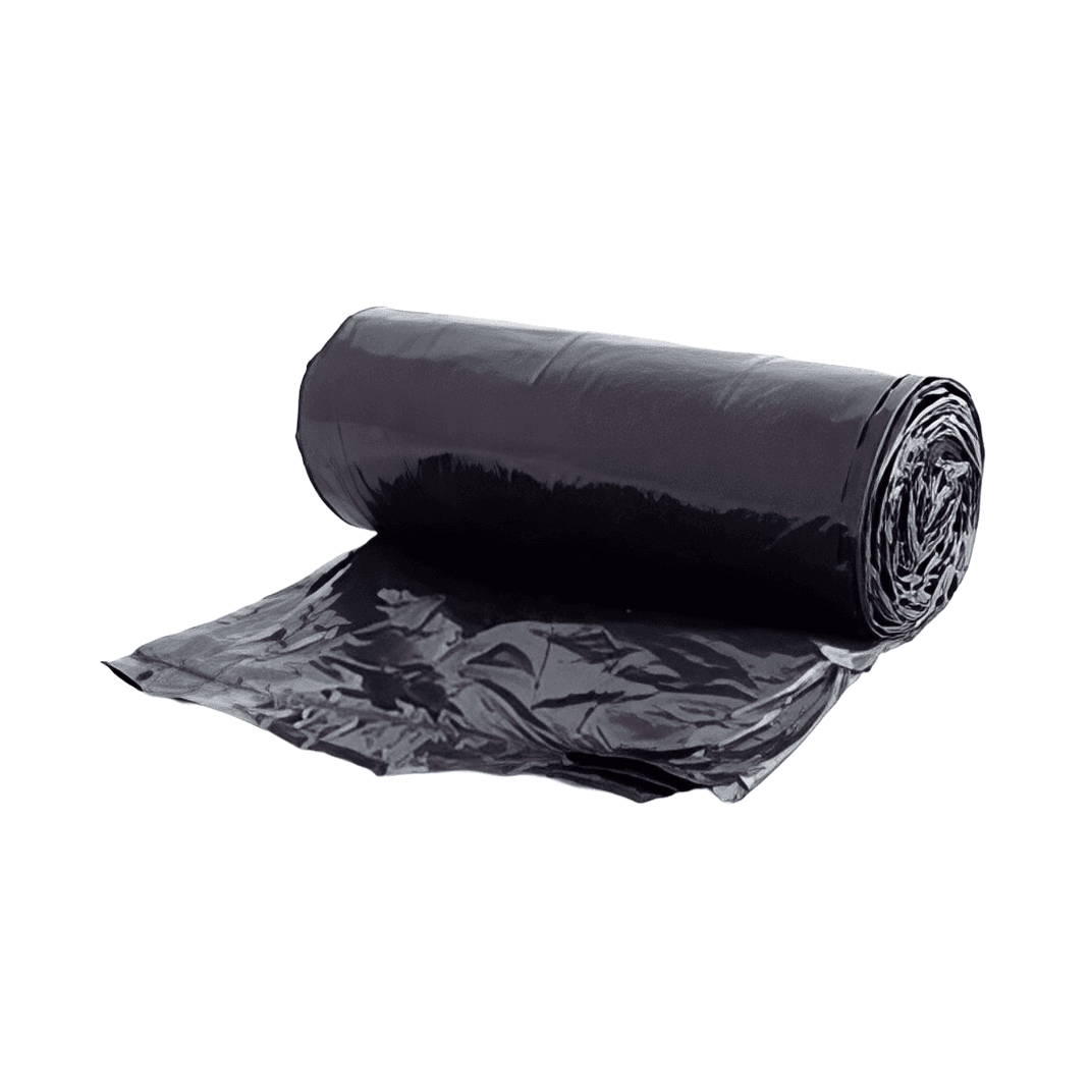 Can Liner 43X47 IN Black 1.3MIL Flat Seal Rodent Repellent 100/Case