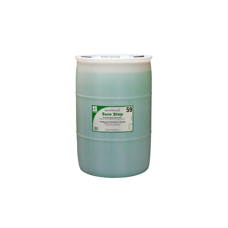SparClean® Sure Step™ 59 Clean Scent Floor Cleaner 55 GAL Neutral Concentrate Enzymatic 1/Drum