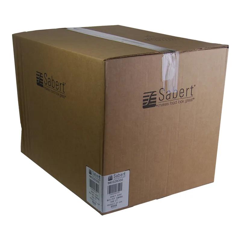 Catering Bowl 32 OZ PET Black Square 300/Case