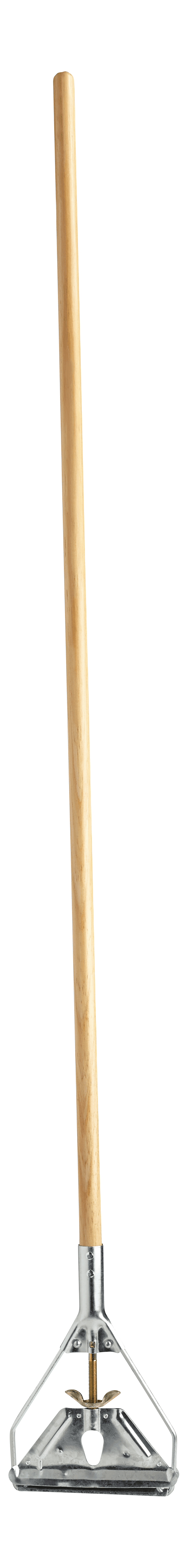 Easy-Change Wet Mop Mop Handle 60 IN Natural Gray Wood 1/Each