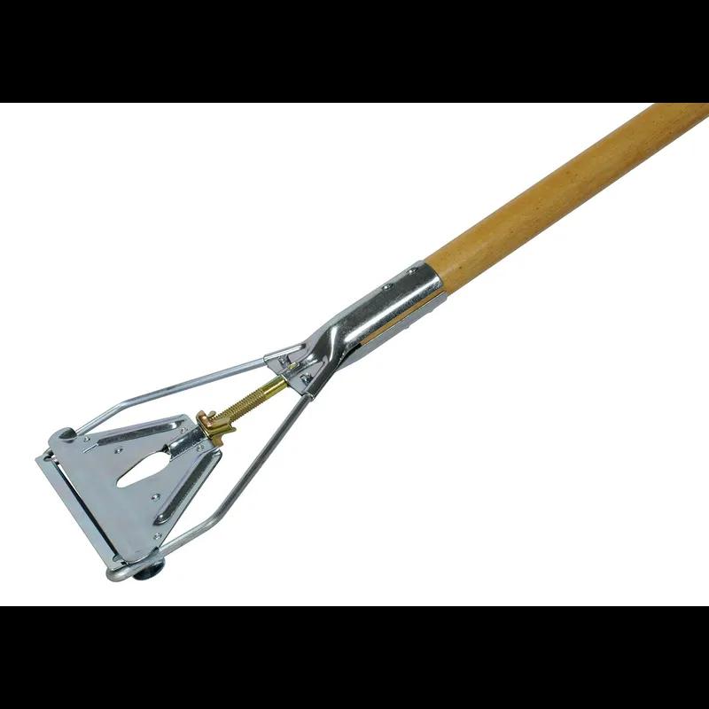 Easy-Change Wet Mop Mop Handle 60 IN Natural Gray Wood 1/Each