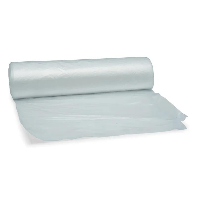 Victoria Bay Can Liner 43X48 IN 56 GAL Natural Plastic 17MIC Roll 25 Count/Pack 8 Packs/Case 200 Count/Case
