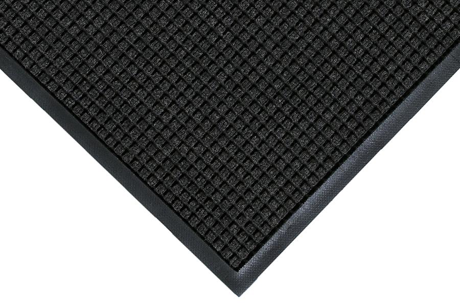 WaterHog® Scraper & Wiper Floor Mat 72X48 IN Charcoal With SBR (styrene-butadiene rubber) Cleated Backing 1/Each