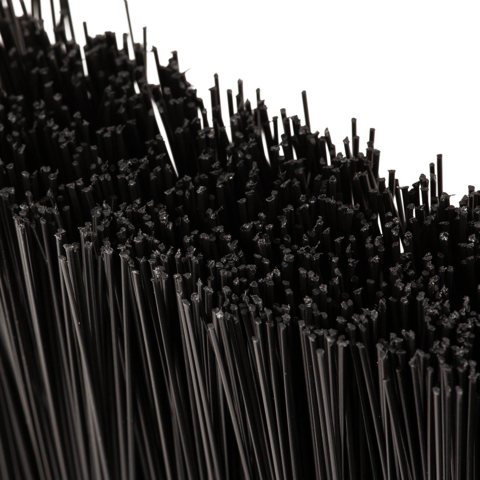 Flo-Pac® Duo Sweep Broom Head 7X13X5.5 IN Black PP With 4IN Head Replacement Light Industrial 1/Each