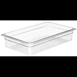Camwear® Food Pan Full Size 4 IN 13.7 QT Clear 1/Each