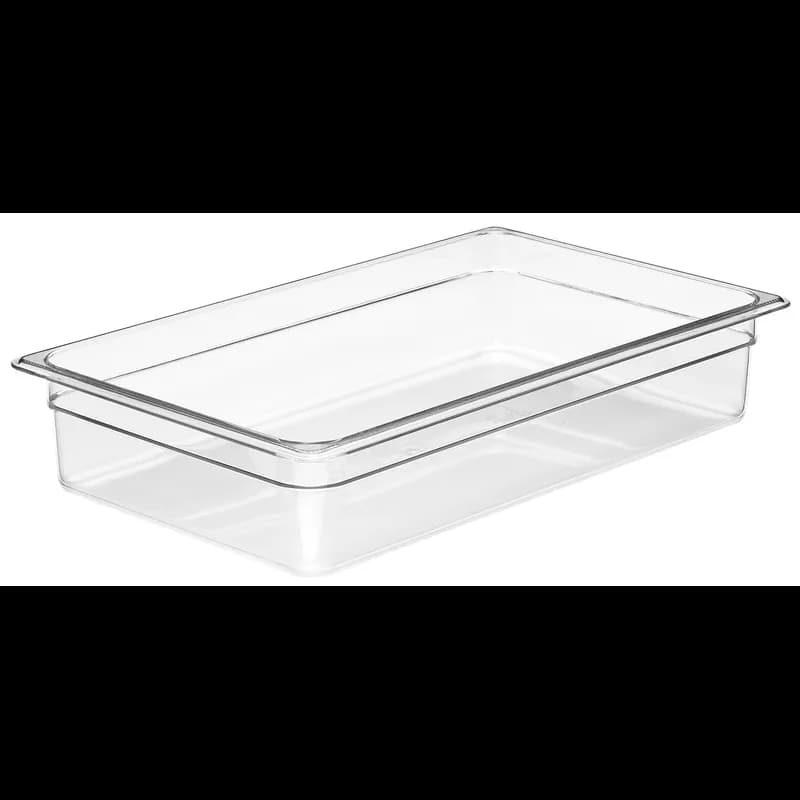 Camwear® Food Pan Full Size 4 IN 13.7 QT Clear 1/Each