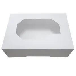 Bakery Box 8X5.75X2.5 IN Paper Rectangle Automatic With Window 100/Case