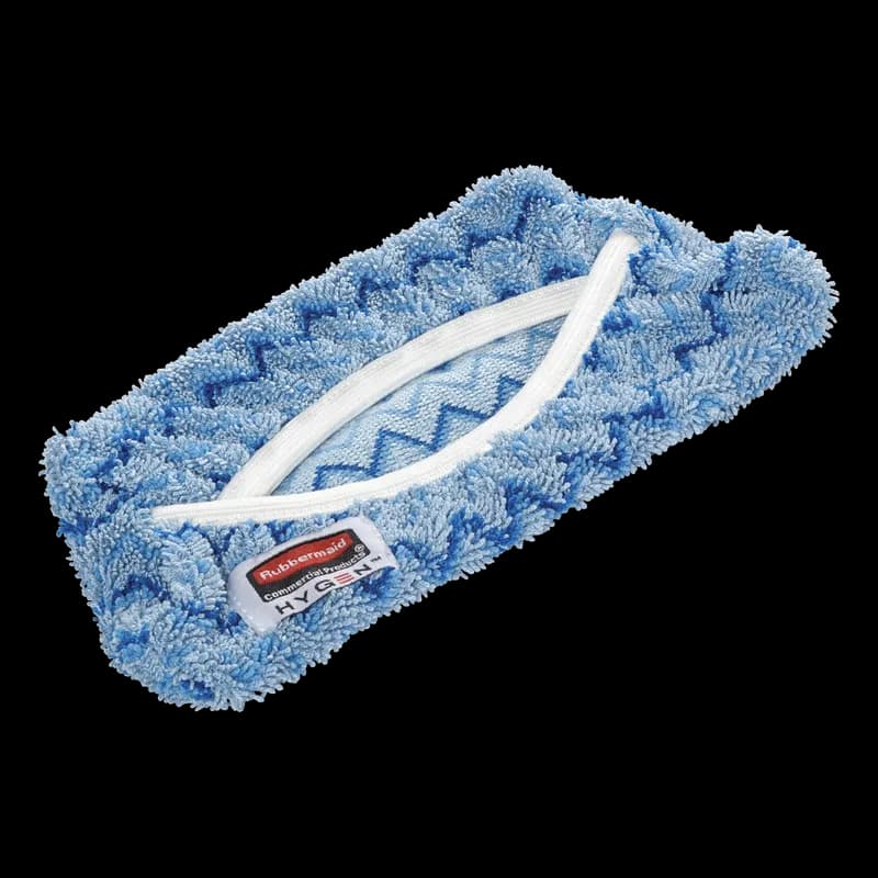 Hygen™ Flexi Frame Mop Cover Blue Microfiber 12/Case