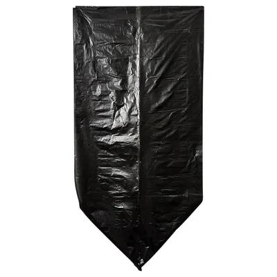 Victoria Bay Can Liner 43X48 IN Black Plastic 22MIC 25 Count/Pack 6 Packs/Case 150 Count/Case