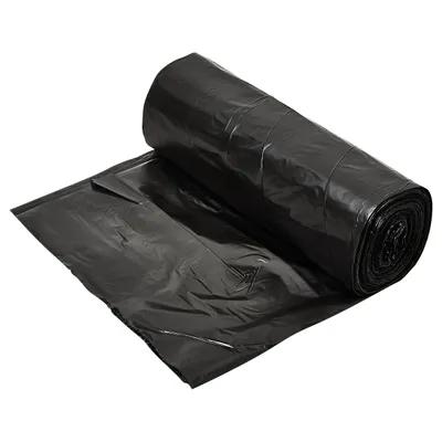 Victoria Bay Can Liner 43X48 IN Black Plastic 22MIC 25 Count/Pack 6 Packs/Case 150 Count/Case