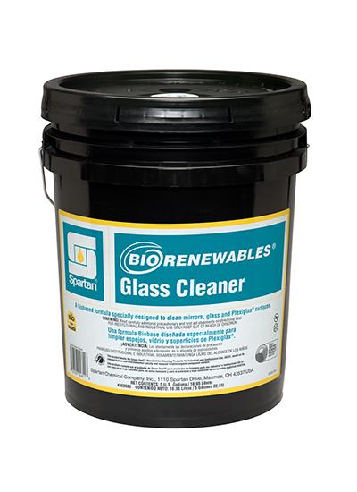 BioRenewables® Glass Cleaner Waterfall 5 GAL Multi Surface Alkaline Concentrate Bio-Based 1/Case
