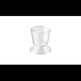 Venetian Bowl & Lid Combo 5 OZ PS Clear 500/Case