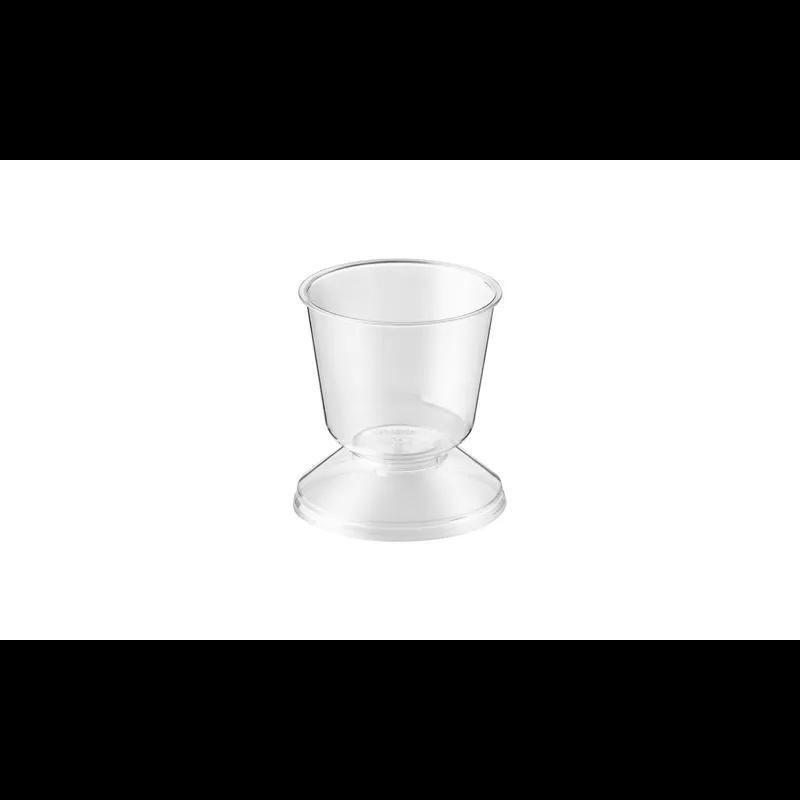 Venetian Bowl & Lid Combo 5 OZ PS Clear 500/Case