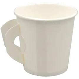 Solo® Hot Cup Insulated 4 OZ Single Wall Poly-Coated Paper White 1000/Case