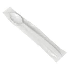 Victoria Bay Sundae Spoon 8 IN PP White Medium Weight Individually Wrapped 1000/Case