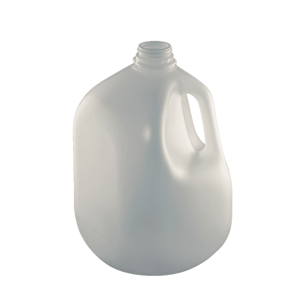 Bottle 128 OZ HDPE DBJ Finish Screw Top 48/Bundle