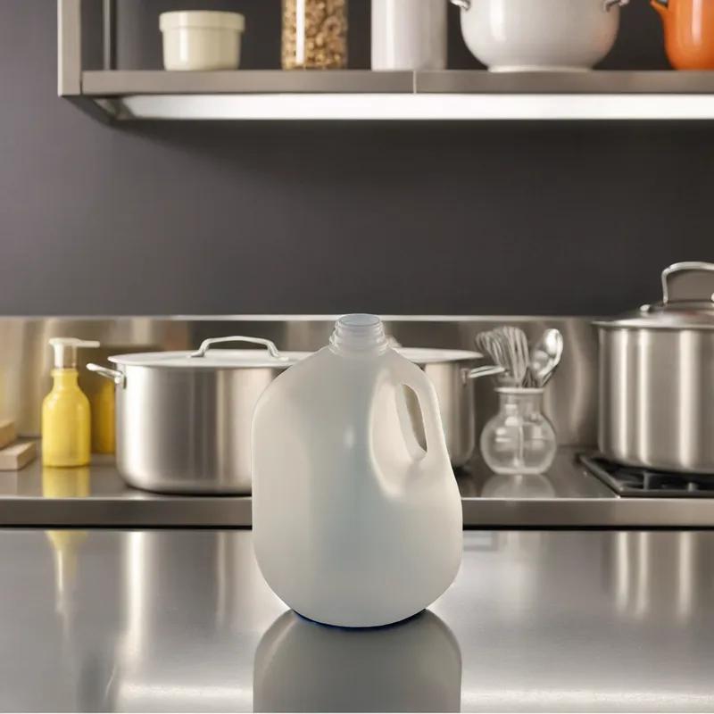 Bottle 128 OZ HDPE DBJ Finish Screw Top 48/Bundle