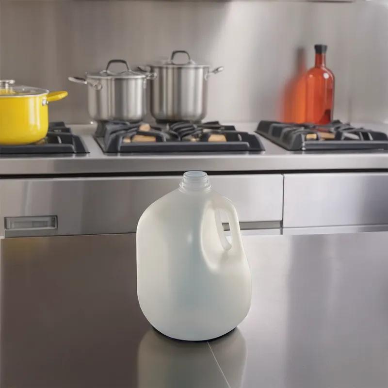 Bottle 128 OZ HDPE DBJ Finish Screw Top 48/Bundle