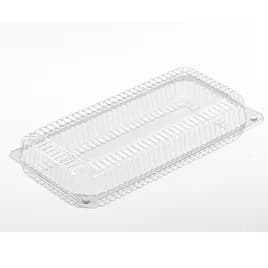 Polar Pak® Danish Stollen Hinged Container With Dome Lid 13.33X6.68X2.58 IN PET Clear Rectangle 200/Case