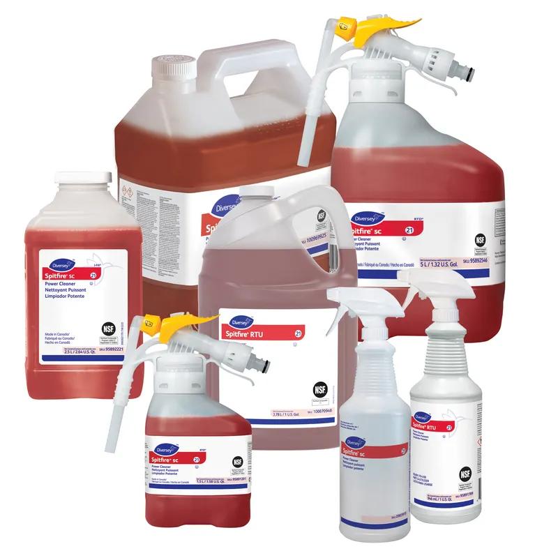 Spitfire® SC Fresh Scent All Purpose Cleaner 32 FLOZ Multi Surface Heavy Duty Liquid RTU Kosher 12/Case