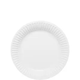 Solo® Plate 9 IN Coated Paper White Round Light Weight 1000/Case