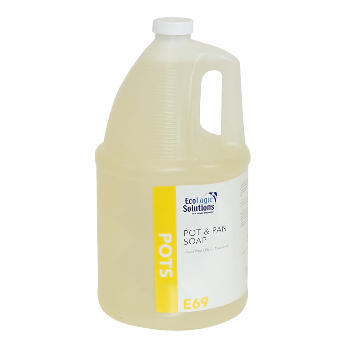 EcoLogic Solutions Manual Pot & Pan Detergent 1 GAL Liquid 4/Case