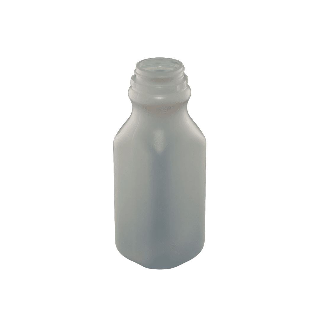 Bottle 12 OZ HDPE DBJ Finish Screw Top 500/Case