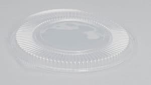 Lid PP Clear For Take-Out Container Base Unhinged 300/Case