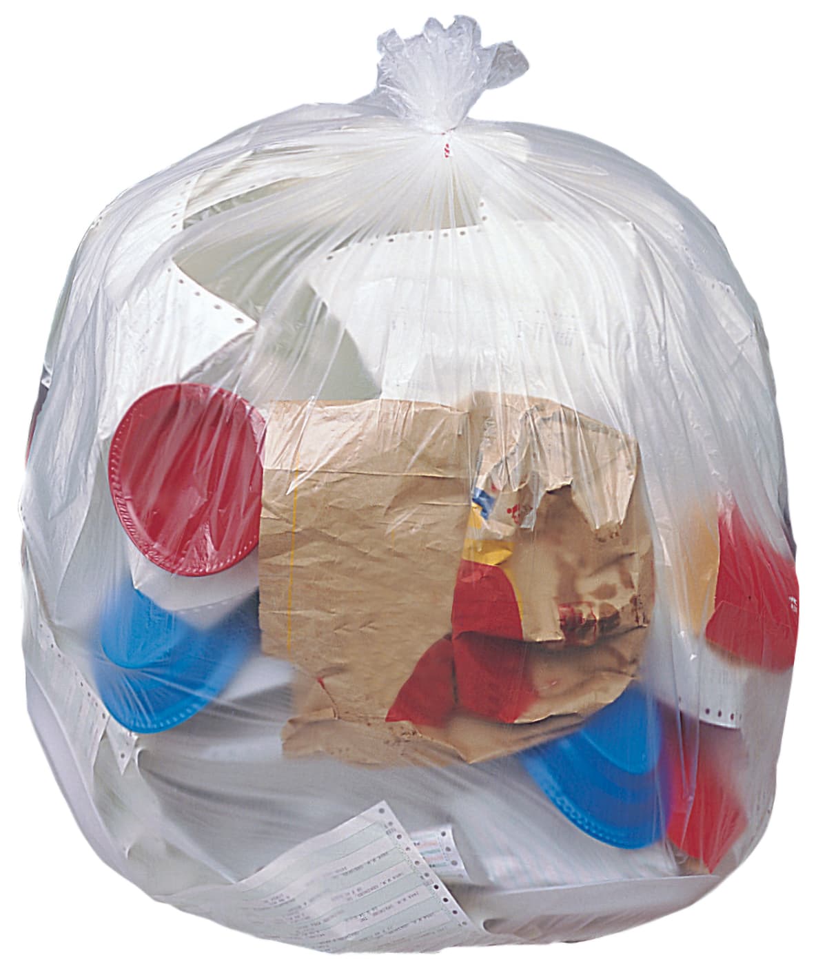 Can Liner 40X46 IN Natural Plastic 16MIC 250/Case